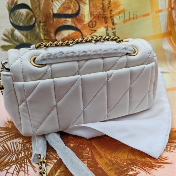 Coach Tabby Shoulder Bag 20 With Pillow Quilting white - Picture 3 of 7